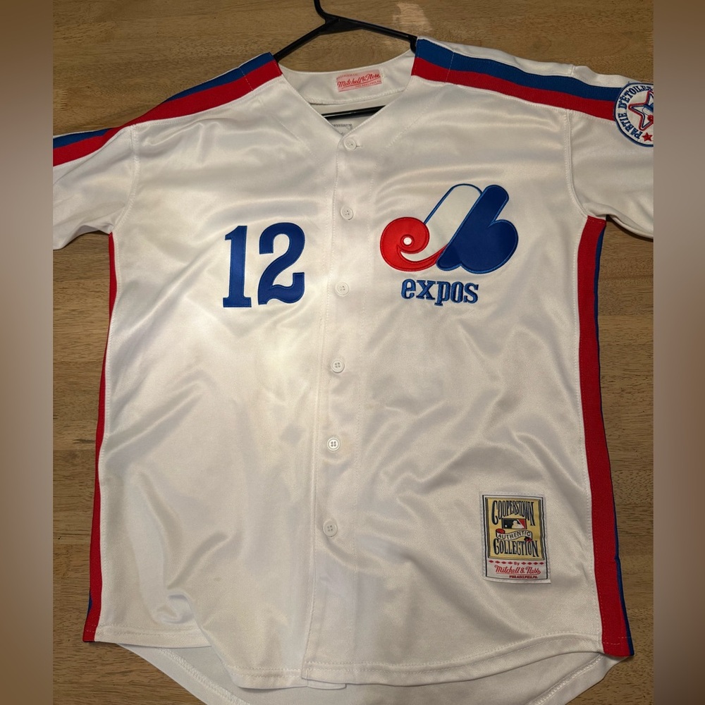 Mitchell & Ness Montreal Expos Jersey Tom Brady #12 Men’s Large